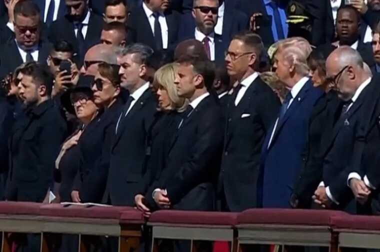 Трамп и Зеленский встретились на церемонии прощания с Папой в Ватикане