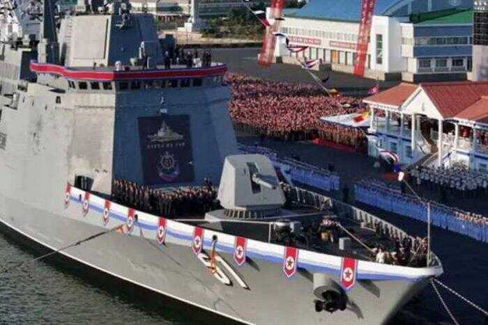 Помощь из России ускорила строительство первого северокорейского эсминца с российским дизайном